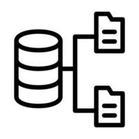 conception d'icône de stockage de données vecteur