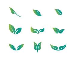 arbre feuille vector logo design nature plante logo pour logo nature et icône de conception de vecteur