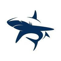 requin icône logo conception vecteur