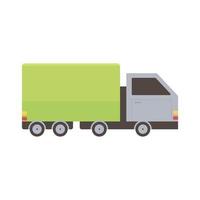commercial de transport de camion vecteur