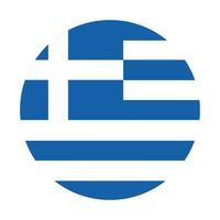 grec drapeau. le nationale drapeau de Grèce vecteur