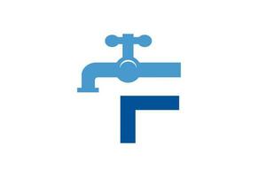 initiale F lettre logo avec Créatif symbole, vecteur conception modèle