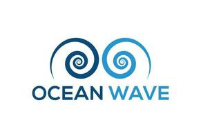 océan vague logo conception, vecteur conception modèle