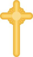 icône de la croix chrétienne vecteur