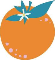 Orange Frais fruit Naturel illustration vecteur