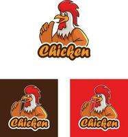 geprek poulet logo vecteur