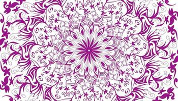 illustration de violet mandala motif décoration. parfait pour Contexte affiches, bannières, annonces, sites Internet, livre couvertures vecteur
