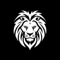 Lion - minimaliste et plat logo - vecteur illustration