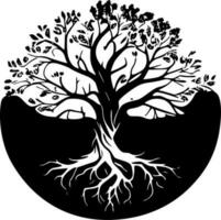 arbre de la vie - haute qualité vecteur logo - vecteur illustration idéal pour T-shirt graphique