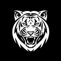 tigre, minimaliste et Facile silhouette - vecteur illustration