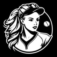 balle molle - haute qualité vecteur logo - vecteur illustration idéal pour T-shirt graphique