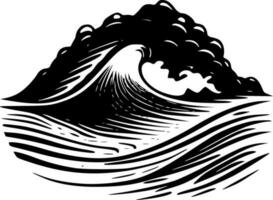 vagues - haute qualité vecteur logo - vecteur illustration idéal pour T-shirt graphique