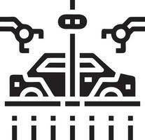 voiture véhicule transport icône symbole vecteur image. illustration de le voiture automobile moteur vecteur conception. eps dix