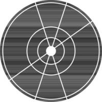 isolé disque dans plat style illustration. vecteur