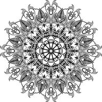 arabe mandala conception vecteur