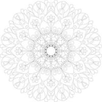 fleur mandala coloration livre, Créatif luxe de mandala illustration vecteur