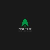 pin arbre logo vecteur