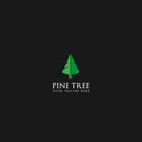 pin arbre logo vecteur