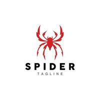 araignée logo, insecte animal vecteur, minimaliste conception symbole illustration silhouette vecteur