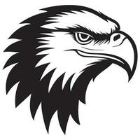 logo tête d'aigle vecteur