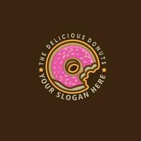 conception logo beignets vecteur illustration