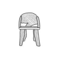 chaise Facile logo isolé signe symbole vecteur modèle, logo pour votre entreprise