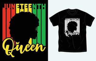 juneteenth T-shirt conception et impression modèle, devis, typographie conception, juin 19, africain américain chemise conception, pleinement modifiable vecteur modèle.