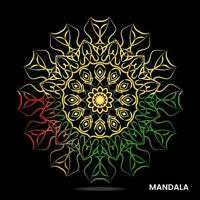 mandala modèle pour textile à impression prêt vecteur