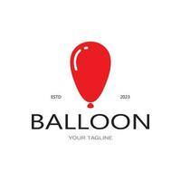 Facile ballon logo, pour des gamins événement, jouet boutique, anniversaire, vacances vecteur