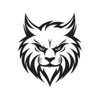 Lion tête logo, Lion illustration, Lion logo vecteur, mascotte logo, Lion vecteur