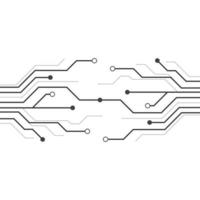 modèle de conception d & # 39; illustration vectorielle circuit