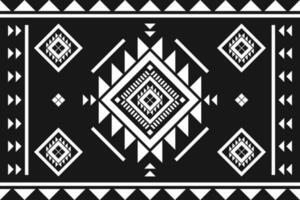 tapis ethnique tribal modèle art. géométrique ethnique sans couture modèle. Américain, mexicain style. aztèque ornement imprimer. vecteur