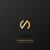 logo icône conception lettre s et n avec un forme Orange Couleur combinaison monogramme forme moderne futuriste luxe élégant Facile pour entreprise eps dix vecteur