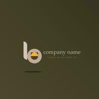 logo icône conception lettre b matrice forme pastel marron Couleur luxe monogramme élégant Facile attrayant futuriste moderne pour Assurance entreprise eps dix vecteur