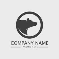 ours logo et animal vecteur conception graphique illustration