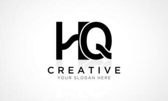 QG lettre logo conception vecteur modèle. alphabet initiale lettre QG logo conception avec brillant réflexion affaires illustration.
