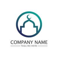 islamique icône et ramadhan logo conception vecteur graphique signe