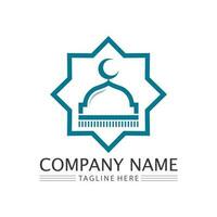 islamique icône et ramadhan logo conception vecteur graphique signe