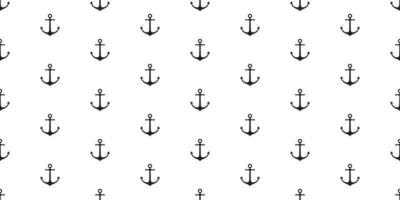 ancre sans couture modèle vecteur bateau isolé barre écharpe nautique maritime mer océan tuile Contexte répéter fond d'écran