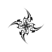 tatouage ethnique tribal icône vector illustration design logo