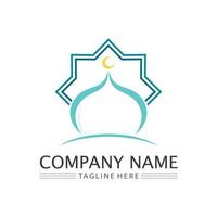 islamique icône et ramadhan logo conception vecteur graphique signe