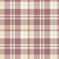 textile texture sans couture de en tissu vérifier tartan avec une vecteur modèle Contexte plaid.