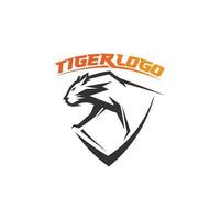 tigre logo et mascotte design animal vector illustration