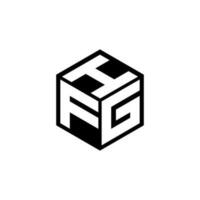 fgi lettre logo conception dans illustration. vecteur logo, calligraphie dessins pour logo, affiche, invitation, etc.