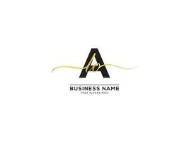 minimal alo logo lettre vecteur Stock image conception