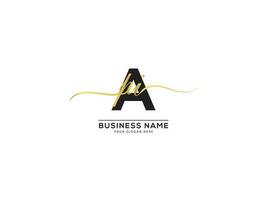 initiale luxe api logo icône vecteur Signature lettre