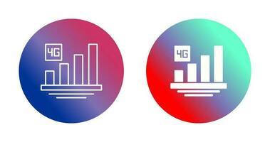 icône de vecteur 4g