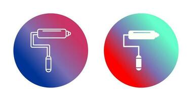 icône de vecteur de rouleau de peinture