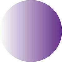 violet et blanc pente cercle vecteur