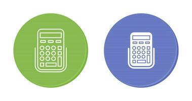 icône de vecteur de calculatrice
